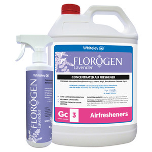 Florogen Lavender Concentrated Air Freshner 5L Ea Whiteley Florogen Lavender Concentrated Air Freshner 5L Ea Whiteley