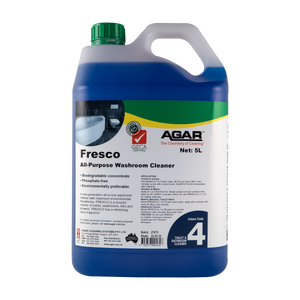 FRESCO ALL PURPOSE WASHROOM CLEANER 5L EA GECA AGAR FRESCO ALL PURPOSE WASHROOM CLEANER 5L EA GECA AGAR