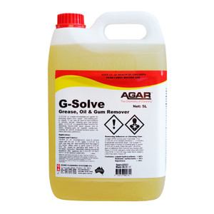 G-Solve Grease, Oil & Gum Remover 5L Ea Agar G-Solve Grease, Oil & Gum Remover 5L Ea Agar