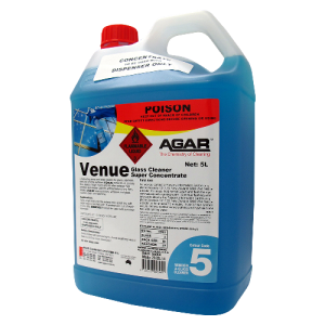 Venue Glass Cleaner Super Concentrate 5L Ea Agar Venue Glass Cleaner Super Concentrate 5L Ea Agar
