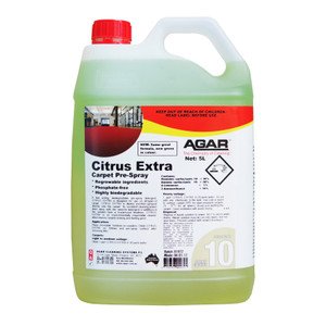 Citrus Extra Carpet Pre-Spray 5L Ea Agar Citrus Extra Carpet Pre-Spray 5L Ea Agar
