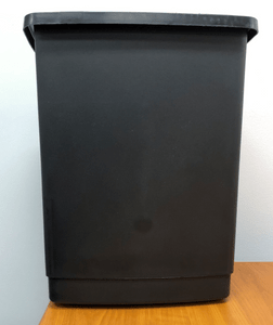 Waste Bin Black 15lt Willow