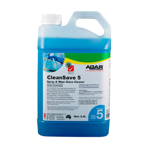 cleansave 5 spray and wipe glass cleaner 2.4l ea geca agar cleansave 5 spray and wipe glass cleaner 2.4l ea geca agar