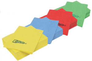 Merritex Heavy Duty Viscose Cloth Green 400X400MM 20/PKT Edgar