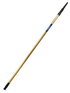 Telescopic Pole Ettore 3.6M (12FT) - 3 Section x 1.2M (4FT) Each Gold WWW Telescopic Pole Ettore 3.6M (12FT) - 3 Section x 1.2M (4FT) Each Gold WWW
