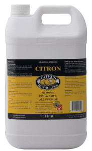 Citron Restaurant Pot Scubbing Detergent 5L Ea Research