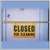 Sign Closed For Cleaning Spring Loaded Door Each Oates Sign Closed For Cleaning Spring Loaded Door Each Oates