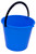 Bucket Round Blue 10L Each Sabco