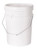 Bucket Plastic Pail With Lid White Each Diversey/Tasman