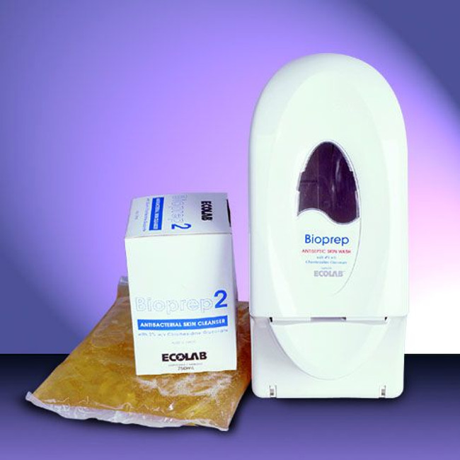 Bioprep 2 Antibacterial Skin Cleanser 750ML Each Ecolab
