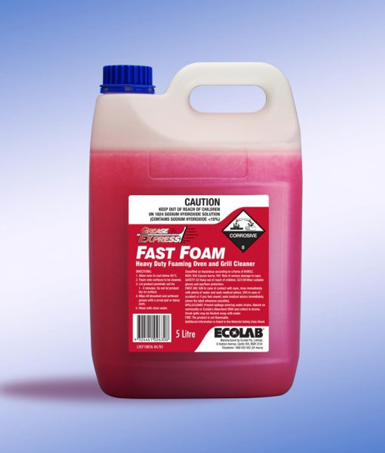 Grease Express Fast Foam Degreaser 5L Ea Ecolab