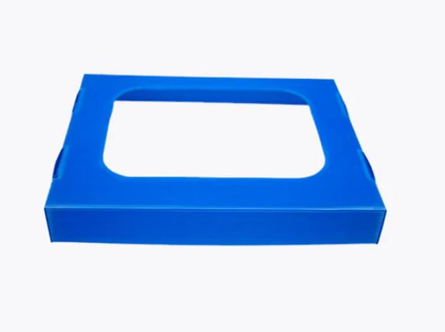 Bin Lid W/Hole For Paper Recycling Blue 60L Each Ecobin