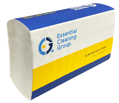 Hand Towel Slimline 1Ply 23x23CM 200S 16CTN FSC ECGSLIMHT