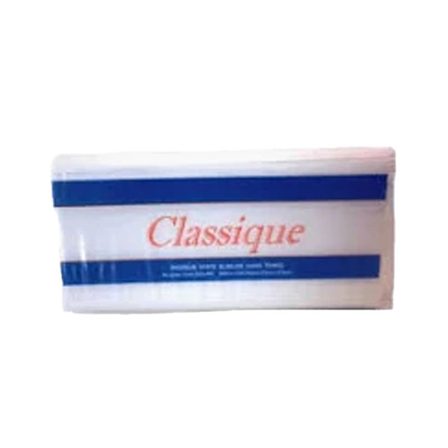 Classique Ultraslim Hand Towel 16/CTN 150Sheets  24x24cm