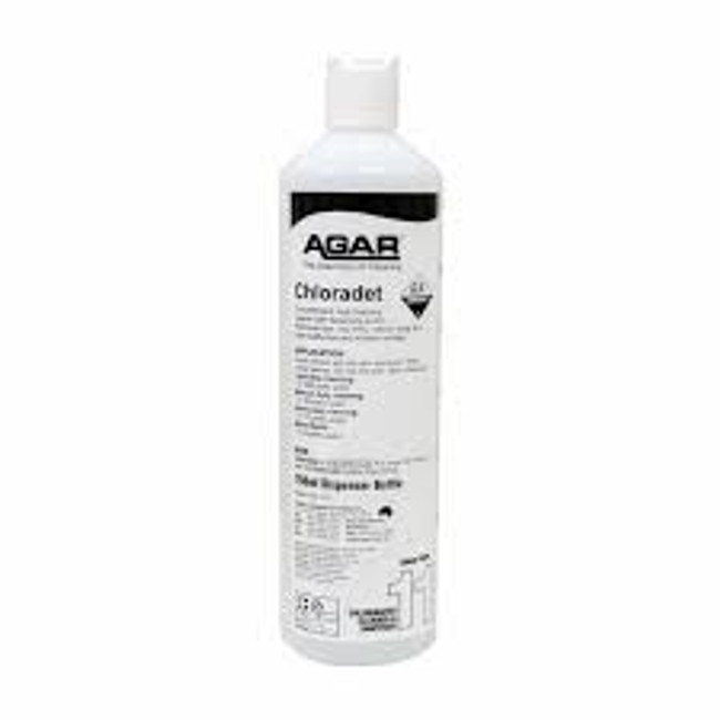 SPRAY BOTTLE ONLY 750ML NO.11 CHLORINATED CLEANERS & SANITISERS EACH AGAR