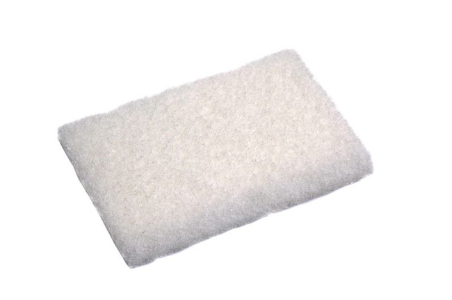 Scourer Pad Soft Grade 15CM X 10CM White Eacg Sabco Professional