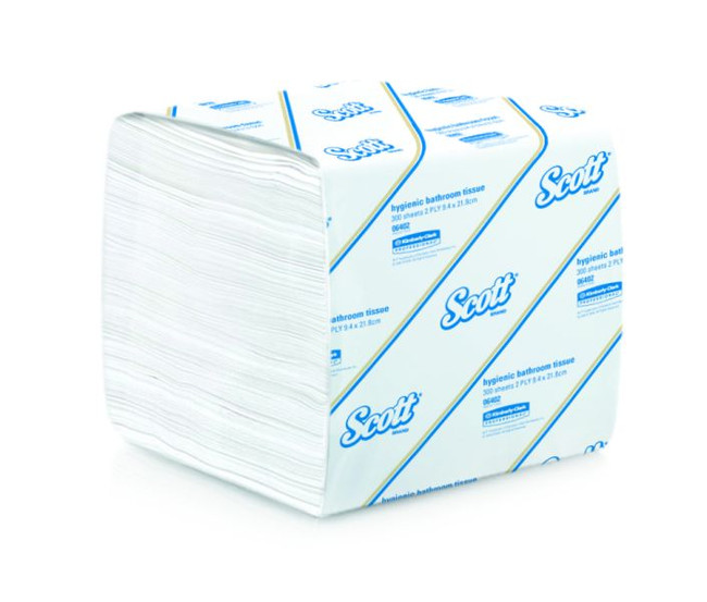 Toilet Paper Interleaf 1Ply 500S 36CTN 4321 Scott