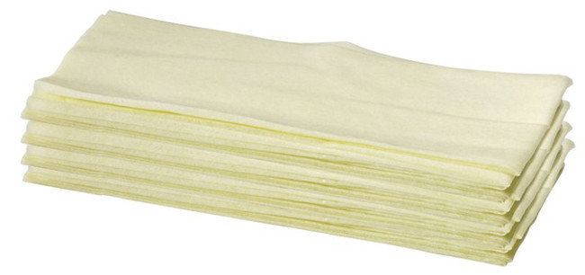 Disposable Cloths 60CM 20/PKT Yellow (Use with MF-012) Each Oates