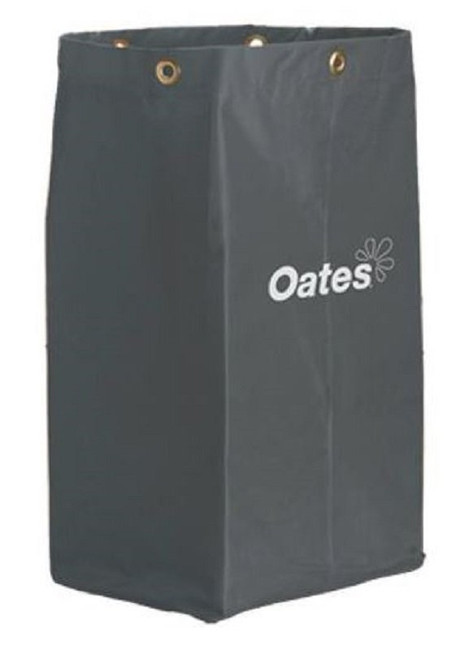 Janitors Trolley Replacement Bag Grey Each Oates