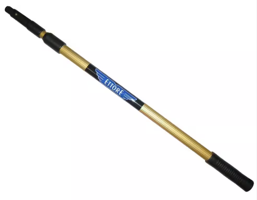 Reach Pole Ettore Aluminium 4 FT X 2 Section Extension  Gold Each Interclean