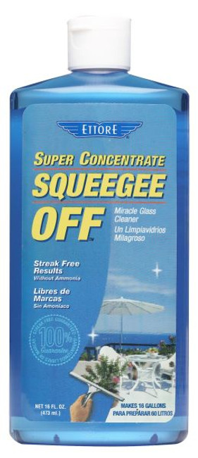 Ettore Squeegee Off Super Concentrate Window Cleaner 16OZ Ea Interclean