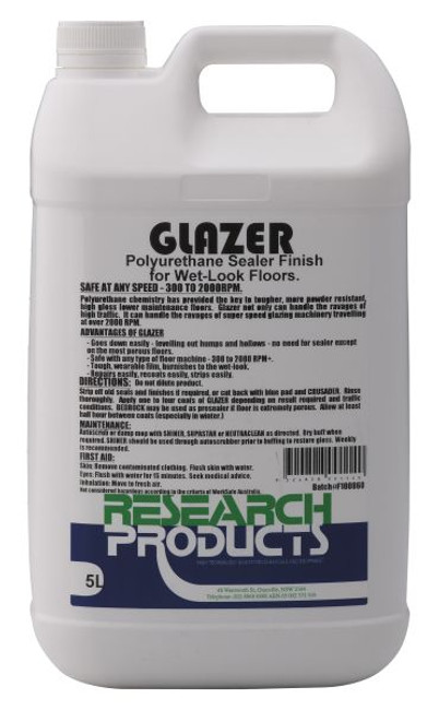 Glazer Hard Floor Cleaner 5L Ea Research