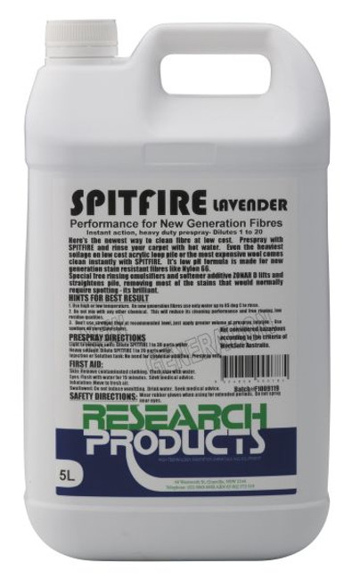 Spitfire Lavender Carpet Pre-Spray 5L Ea Research