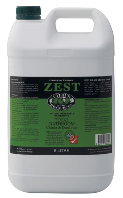 Zest Total Bathroom Cleaner & Maintainer 5L Ea Research