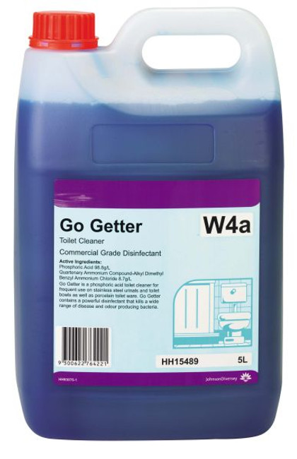 Go Getter Toilet Commercial Grade Disinfectant 5L Ea Diversey