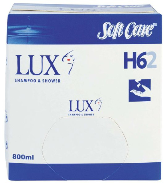 Soft Care Lux 2-In-1 Shampoo & Shower Gel 800ML 6/CTN Diversey