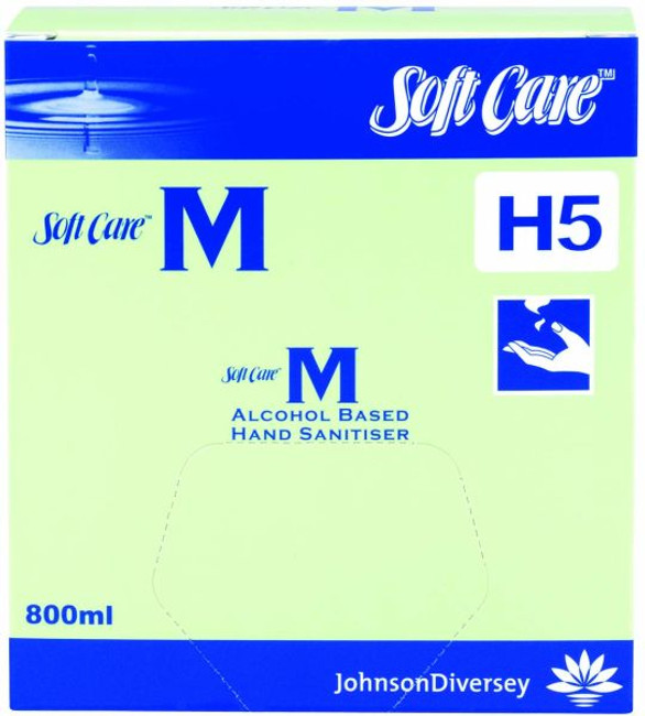 Soft Care M Alcohol Based Hand Sanitiser 800ML 6/CTN Diversey