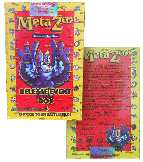 MetaZoo TCG Cryptid Nation 2nd Ed. Release Deck