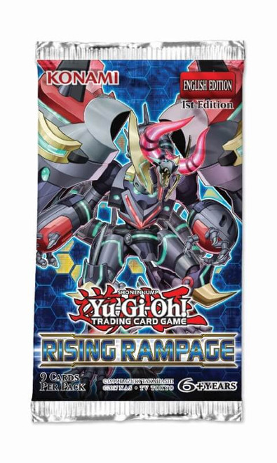 YU-GI-OH TCG Rising Rampage - Booster Pack