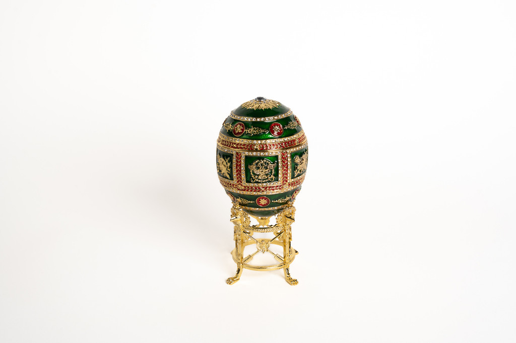Imperial Egg Green Jewelry Box