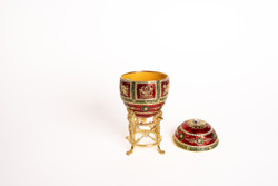 Imperial Egg Red Jewelry Box