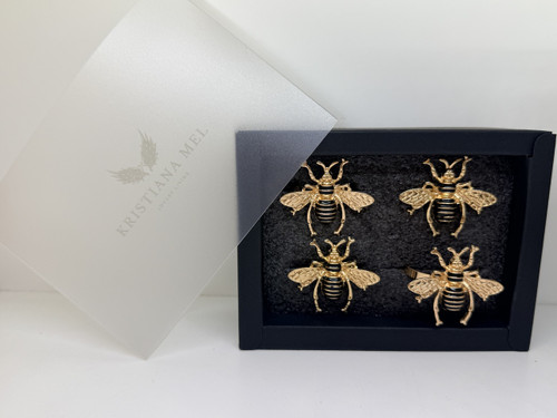 Striped Golden Bee