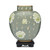 Cloisonné Adult Urn - Green Floral