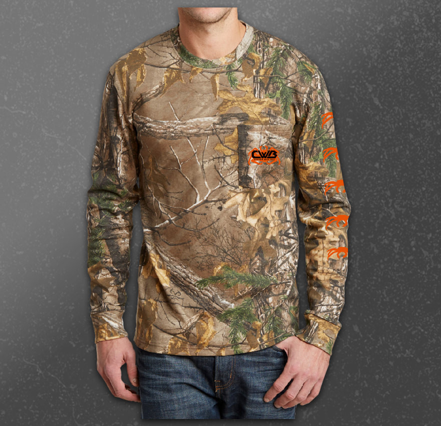 CWB Logo Realtree Camo Long Sleeve 