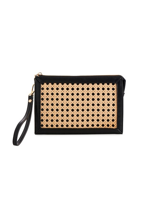 Soleil Wristlet - Black