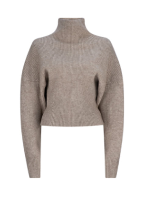 Harriet Knit Top - Oat Clothing CURRAE | The Latest Women's Clothing, Shoes & Accessories