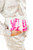 Lucy - Pink & White