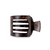 Square Flat Hair Clip MEDIUM Tortoise