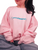 Overstimulated Embroidered Crewneck Sweatshirt