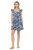 Smocked Sqaure Neck Mini