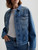 Ramie Denim Jacket