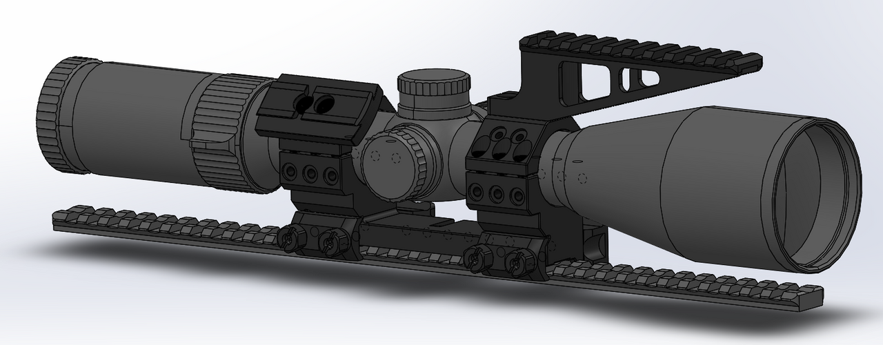 EAW GTM Picatinny Mount 30mm H23mm 0MOA