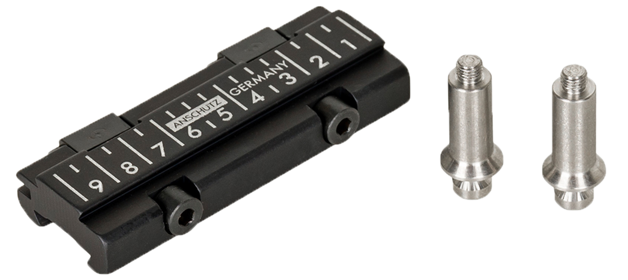 Anschutz 6870 LUXUS Biathlon Sight Riser Set 8mm