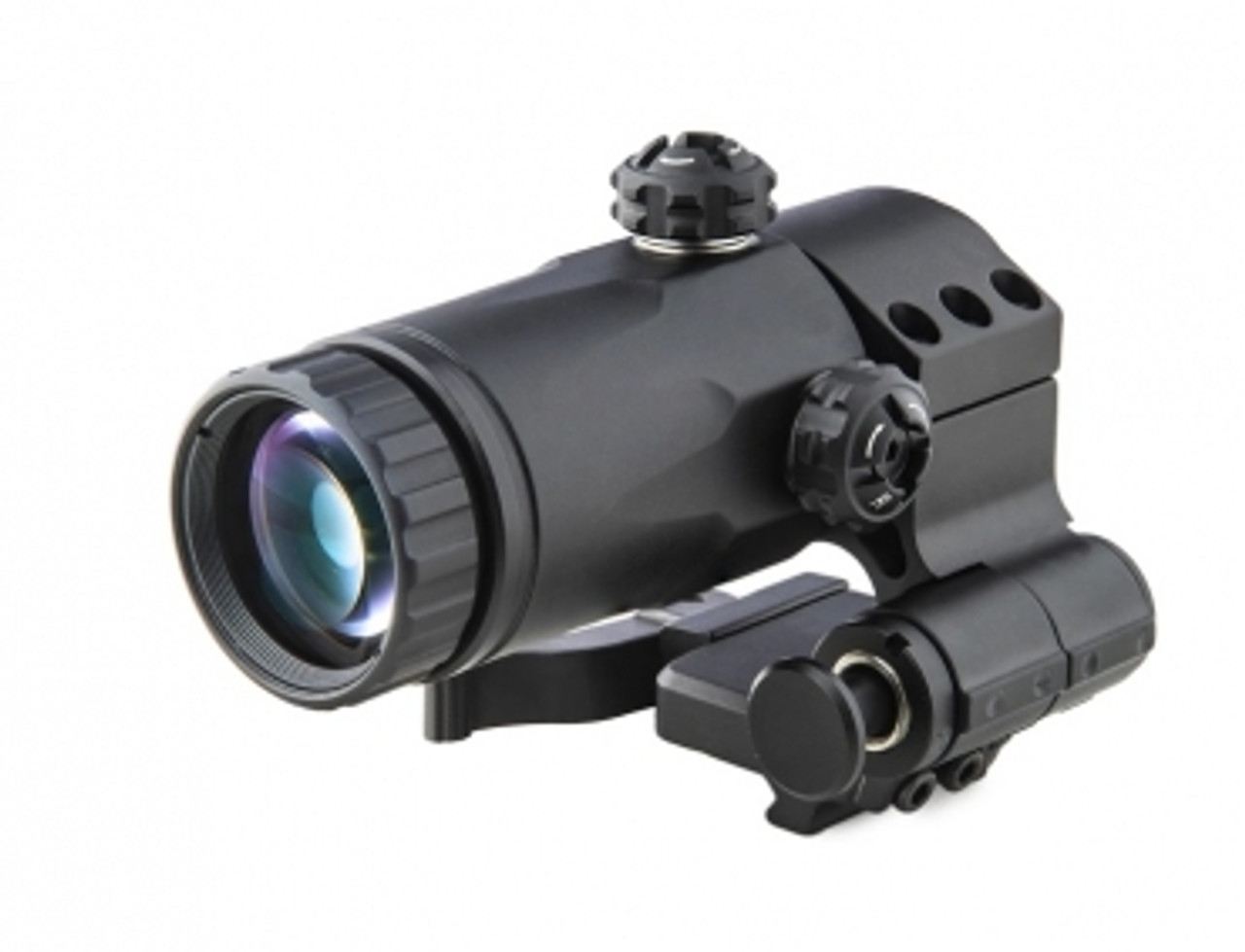 Mepro MX3-F 3x Magnifier With Integrated Push-Button Side Flip Adaptor