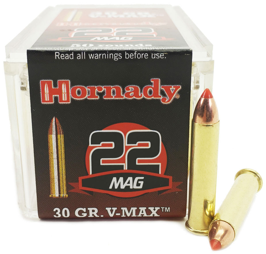 Hornady 22 WMR 30 gr V‑MAX® Varmint Express® Rimfire