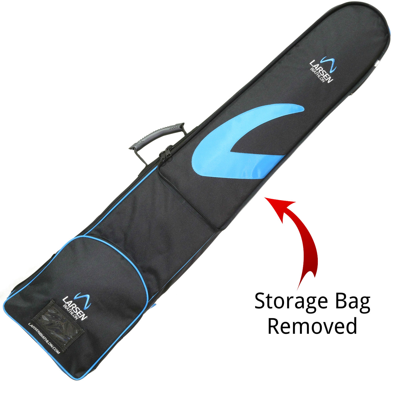 Larsen Biathlon Soft Rifle Case with Shoulder Straps No Window